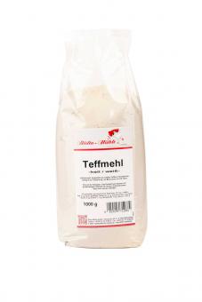 White teff wholemeal flour