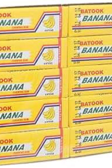 Batook Banana Chewing Gum